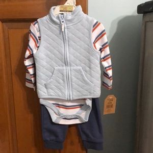 Chick Pea Onesie 3pc Outfit